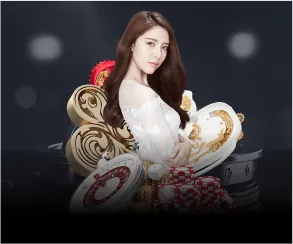 Bàn chơi Baccarat với dealer trực tuyến tại new889 casino